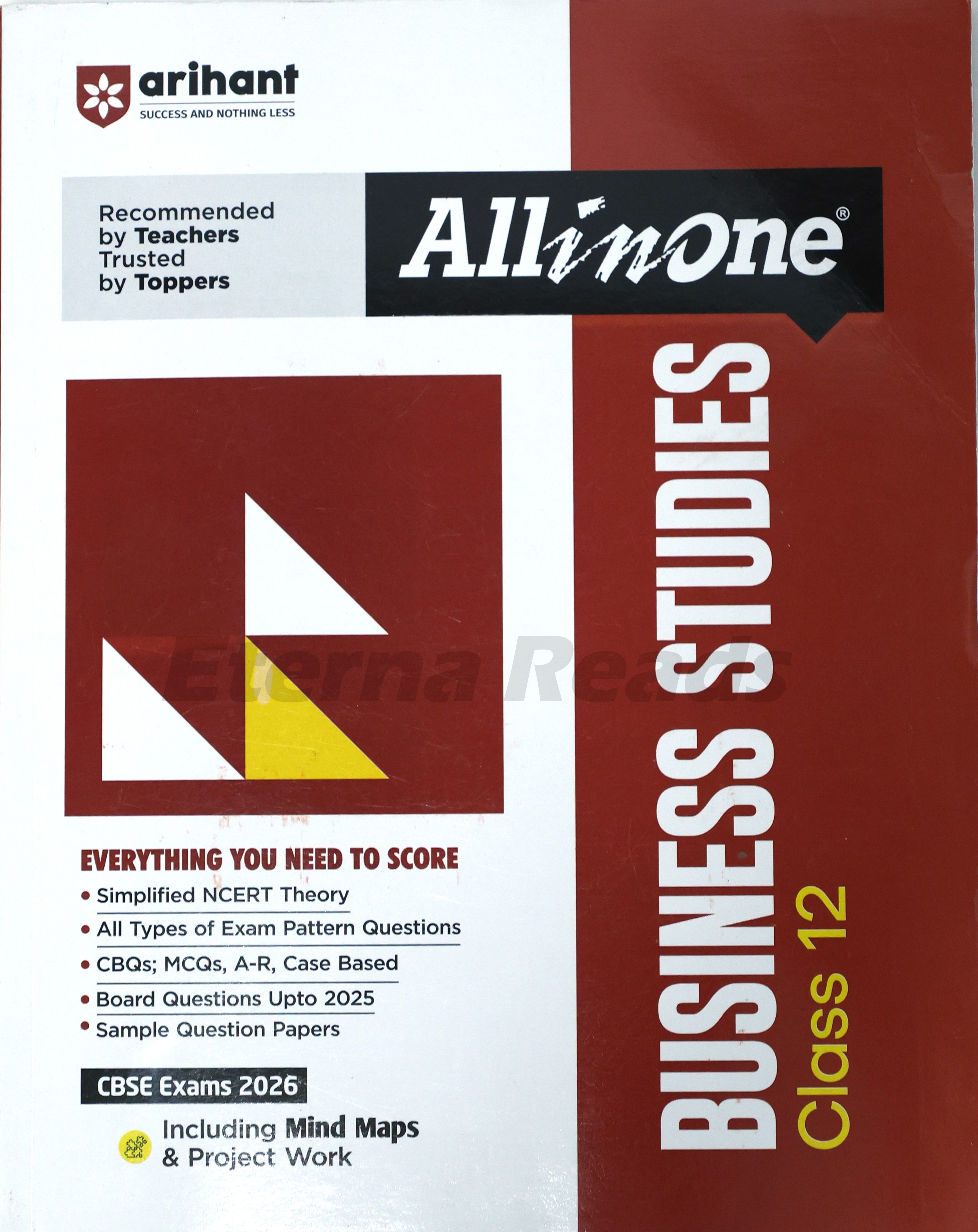 All in One - Business Studies for CBSE Class 12 (2025-2026)