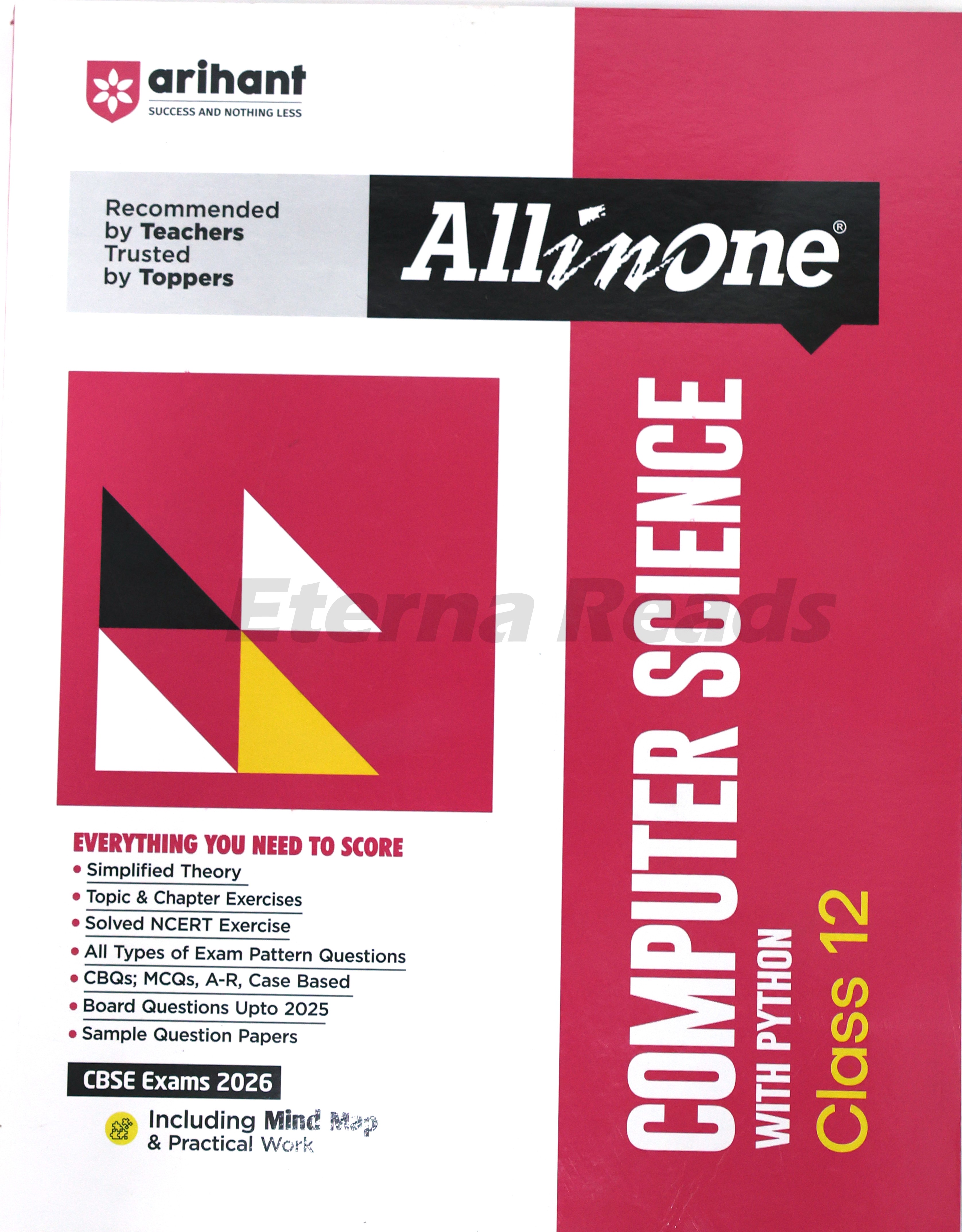 All in One - Computer Science - Class 12 (CBSE Exams 2025-2026)